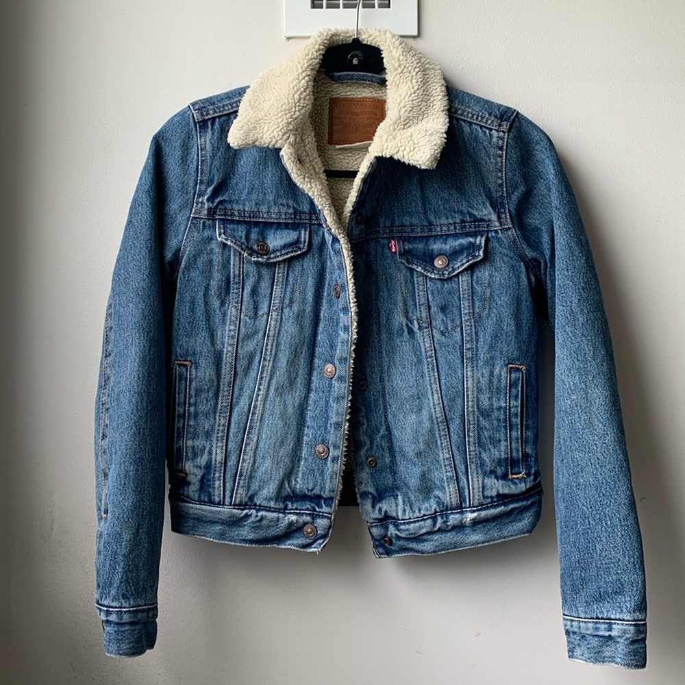Levi’s Sherpa Fleece Jean Jacket